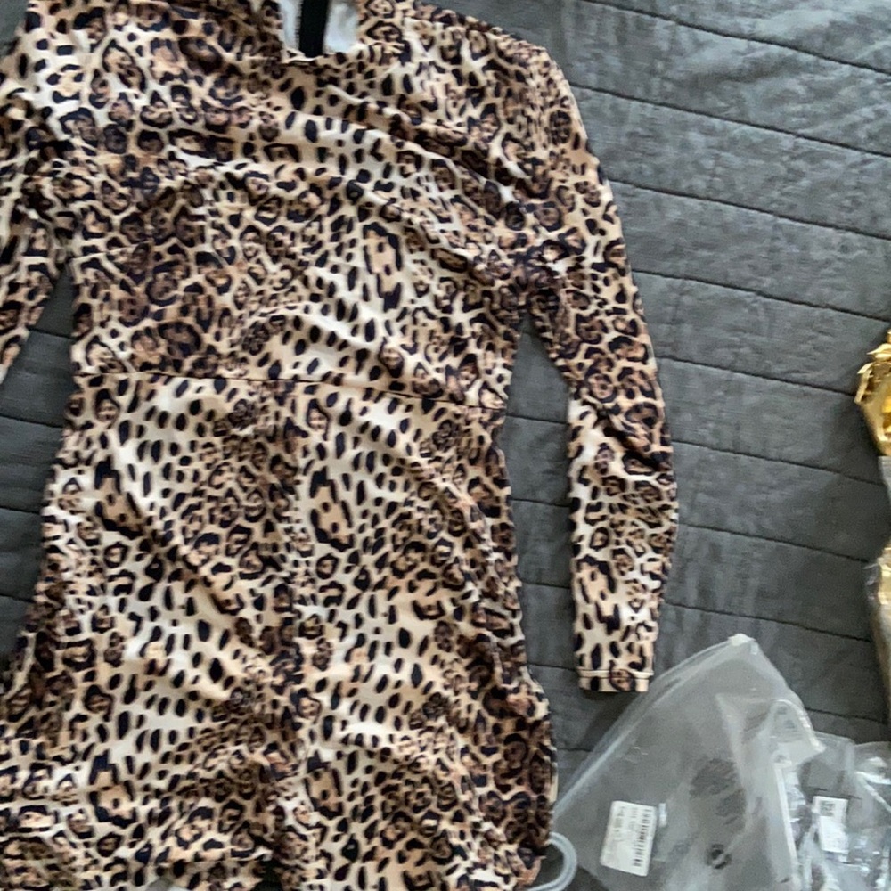Jumpsuit set (shorts) Leopard